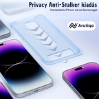 Arctiqo™ 3 az 1-ben kijelzővédő üveg