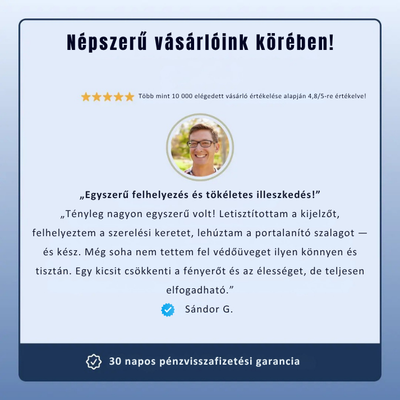 Arctiqo™ 3 az 1-ben védőüveg