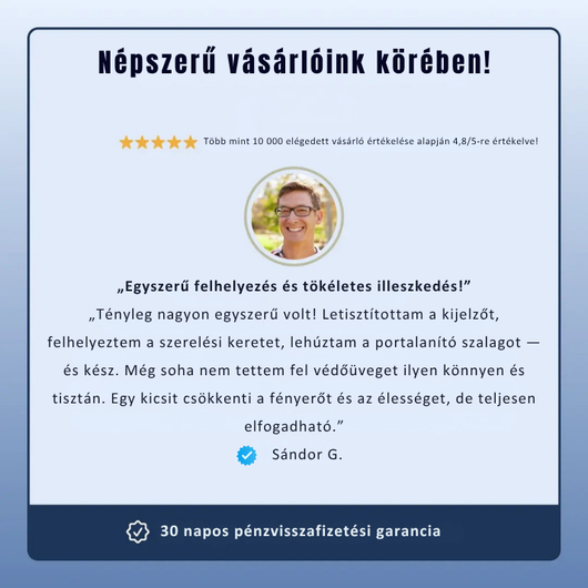 Arctiqo™ 3 az 1-ben védőüveg