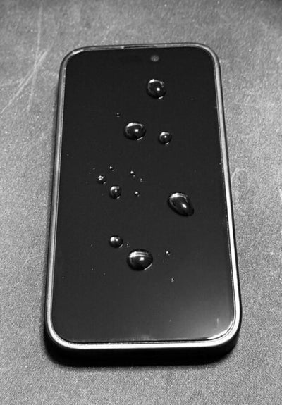Arctiqo screen protector on a phone screen — customer photo